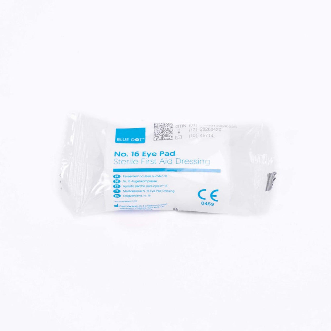 FPG No. 16 Eye Pad Sterile First Aid Dressing