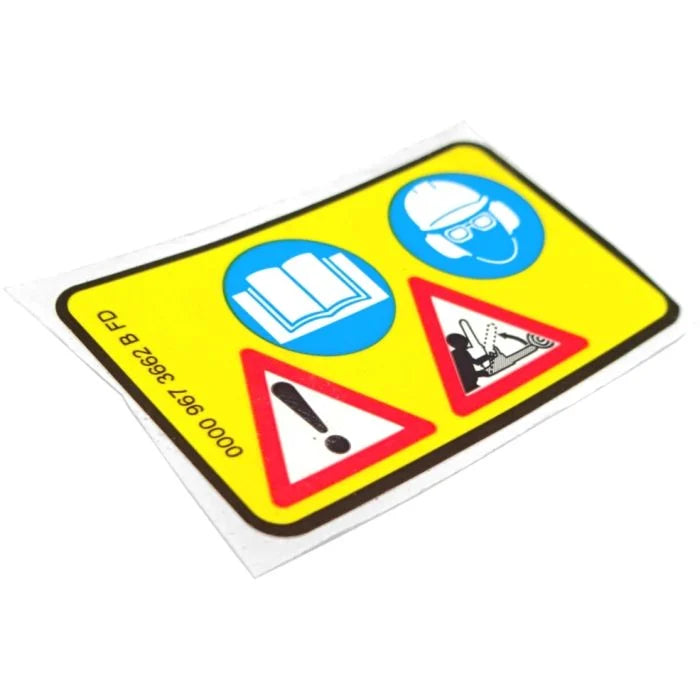 STIHL Warning pictogram MS 00009673662 / 0000 967 3662