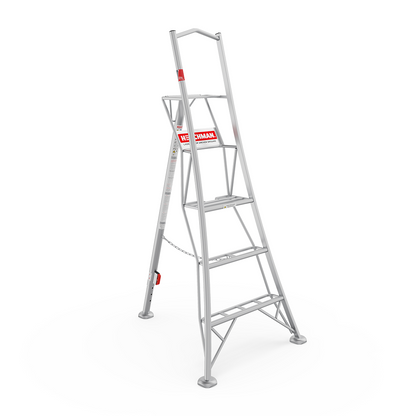 HENCHMAN 1 Adjustable Leg Tripod Platform Ladder