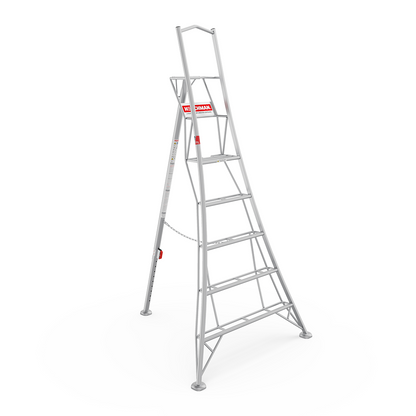 HENCHMAN 1 Adjustable Leg Tripod Platform Ladder