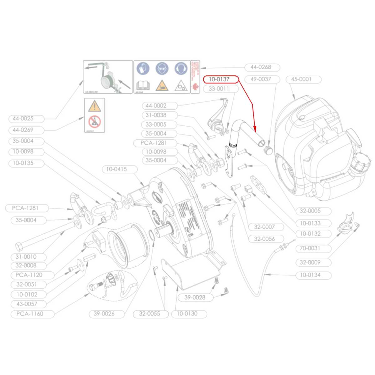 Portable Winch PCW3000/4000 Handle 10-0137