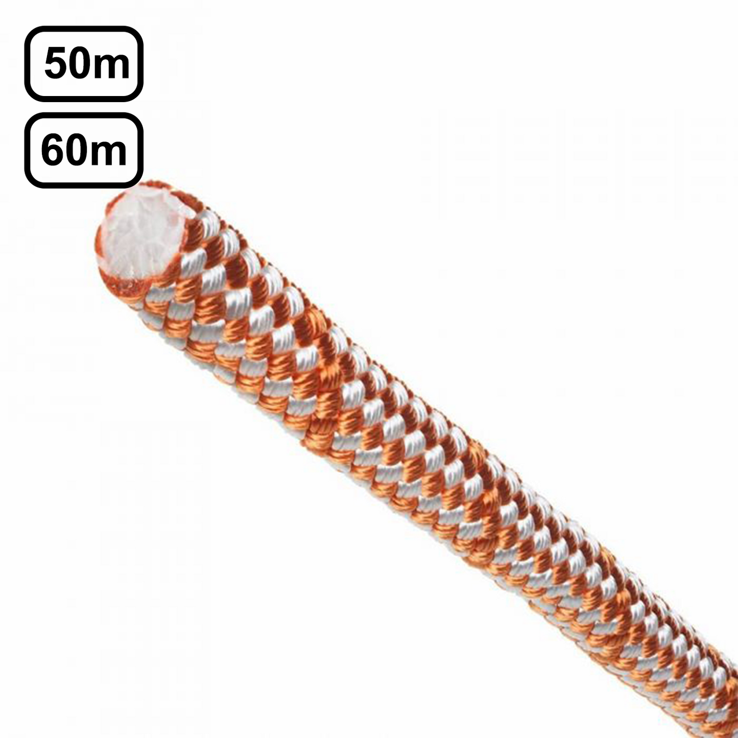 TEUFELBERGER Sirius Bull Rope 14mm Orange/White