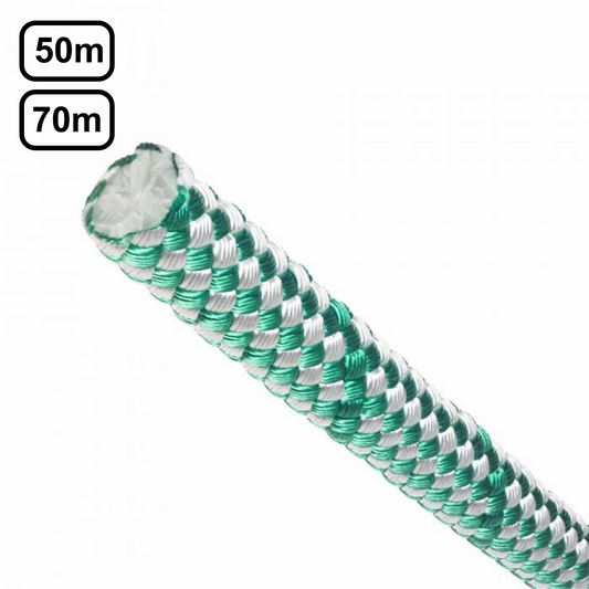 TEUFELBERGER Sirius Bull Rope with eye 18mm Green/White