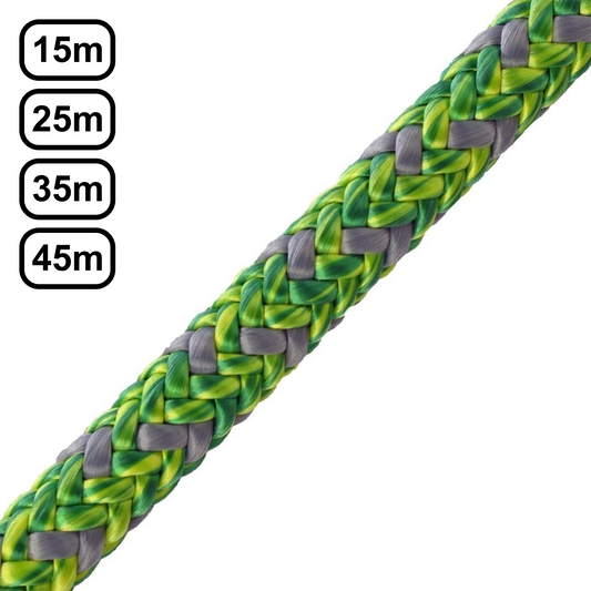 HARKIE Warrior Climbing Rope 12mm Green
