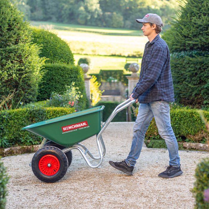 HENCHMAN Heavy Duty 135 litre Wheelbarrow