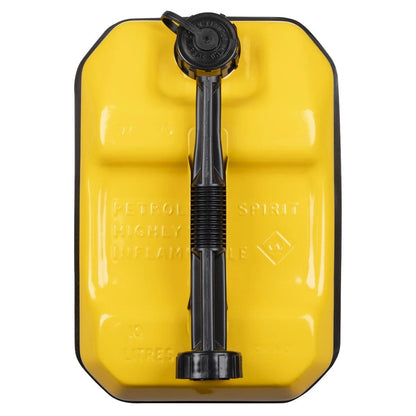 Explosive-Safe Fuel Cannister 10 Litre (Yellow) Sealey