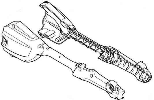 STIHL Handle housing 45227901000 / 4522 790 1000
