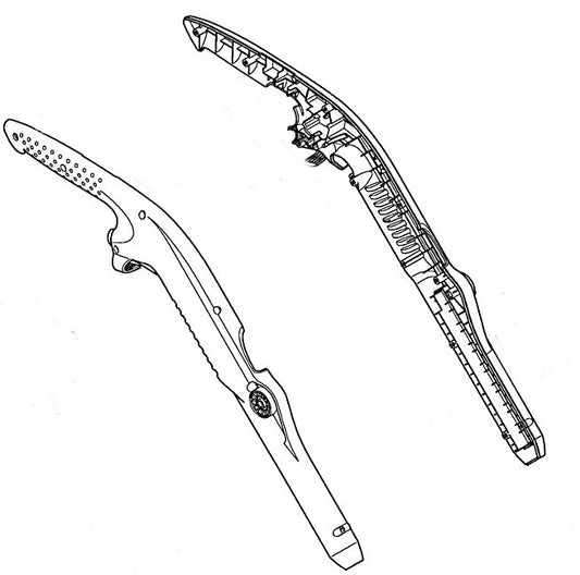 STIHL Handle housing 48167901000 / 4816 790 1000