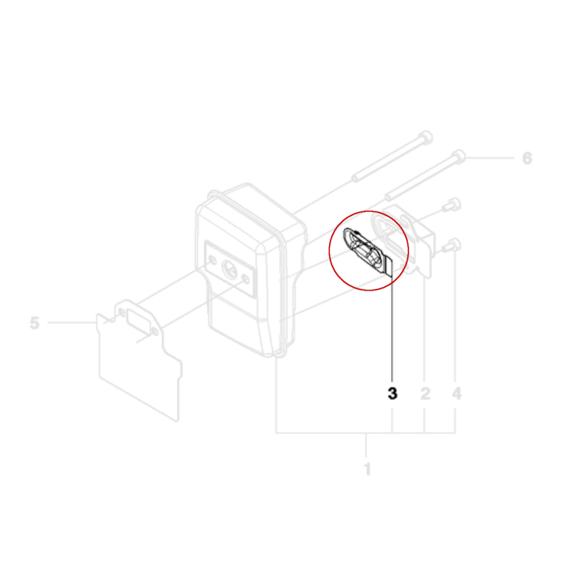 HUSQVARNA SPARK ARRESTER - 504117201 / 504 11 72-01