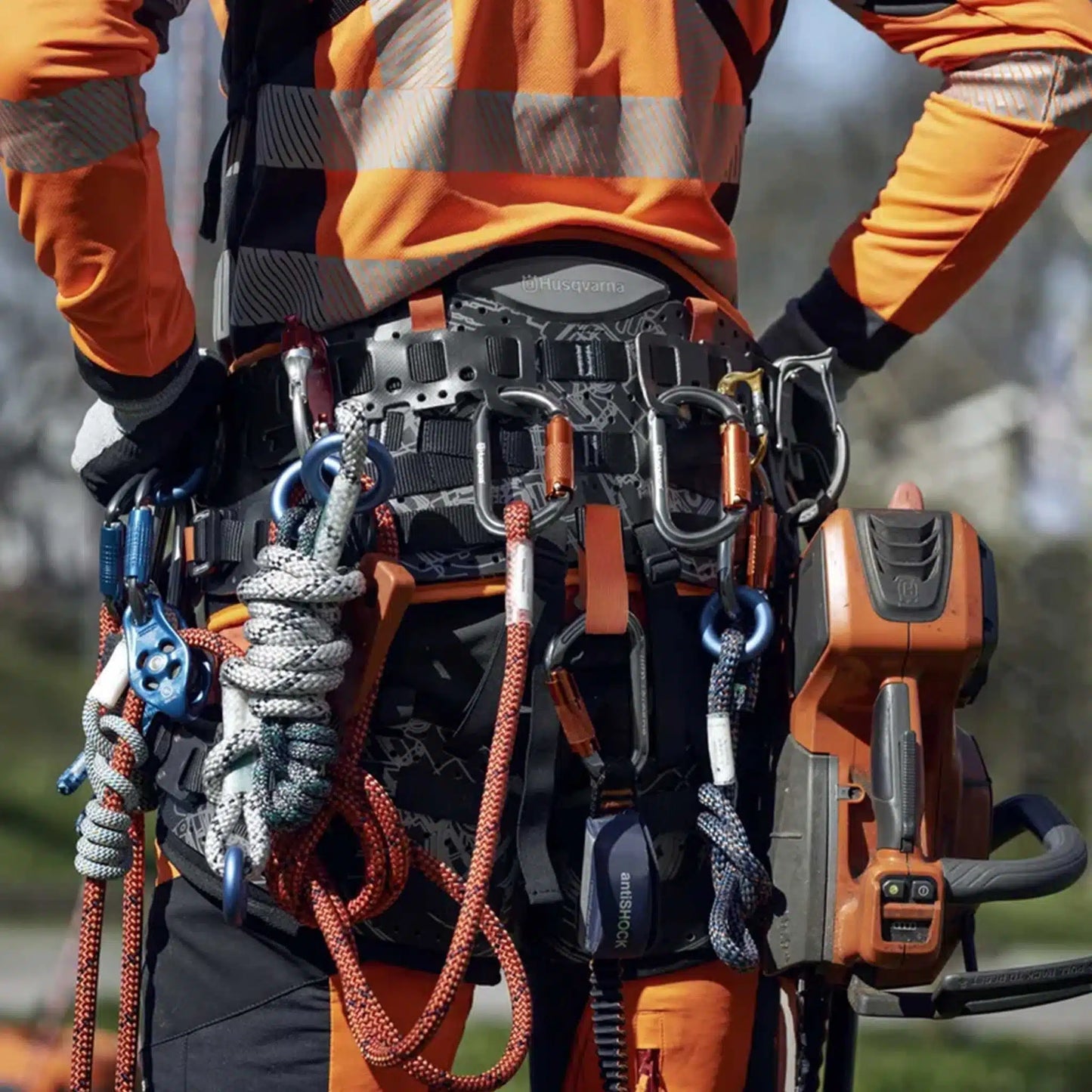 HUSQVARNA HARNESS Climbing, with multiple bridge