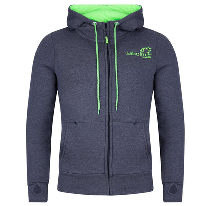 ARBORTEC Hoodie PYL Zip Front