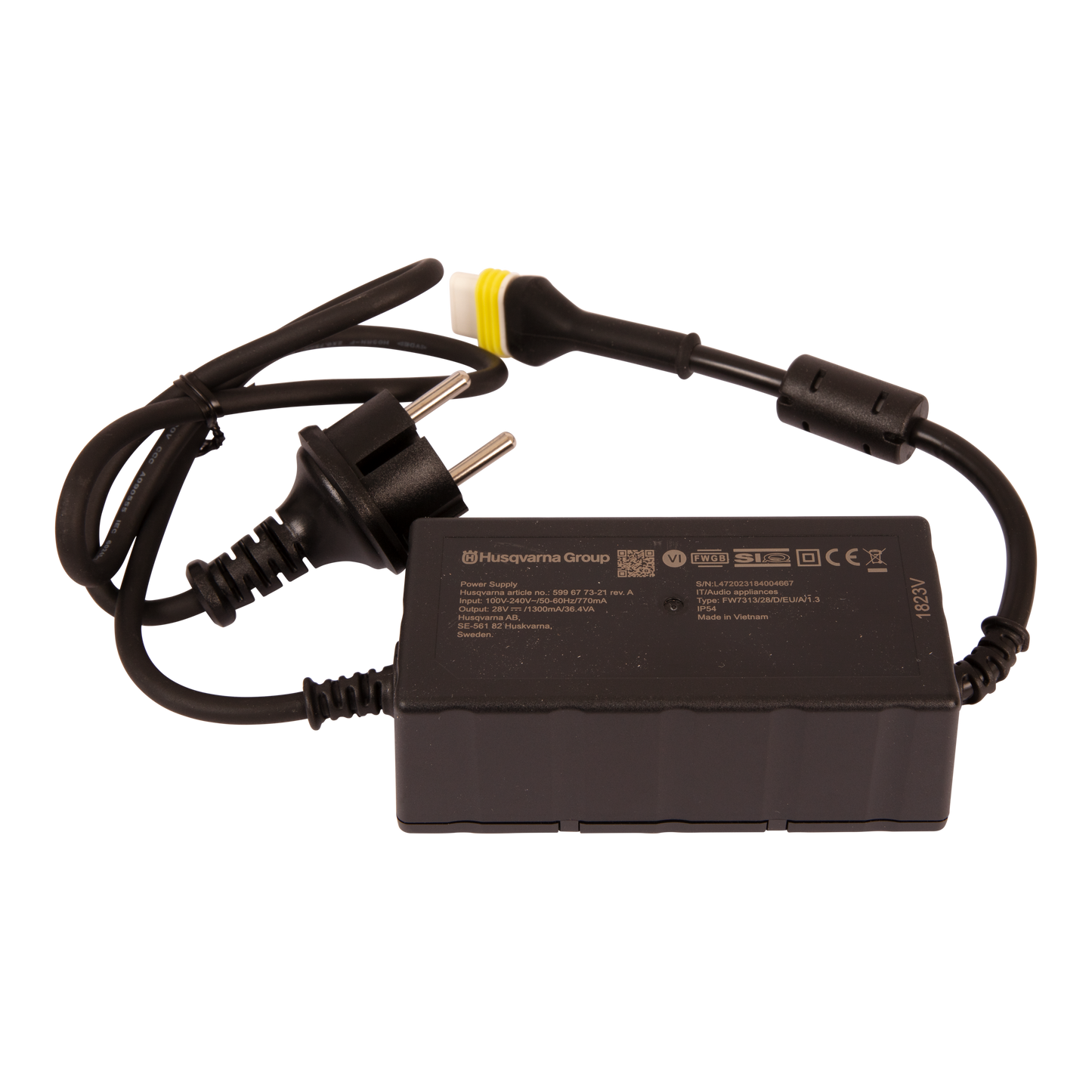 HUSQVARNA POWER UNIT POWER SUPPLY 1.3A E - 599677321/599 67 73-21