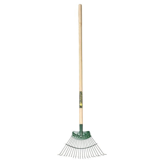 BULLDOG Premier Springbok Lawn Rake Long Handle 9128NL
