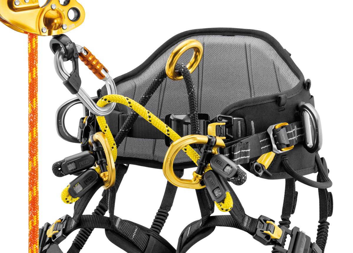PETZL New SEQUOIA® PLUS Tree Care Harness inc SRS Ascent System