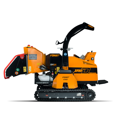 FORST XR8D Tracked Woodchipper