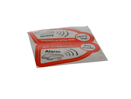 HUSQVARNA LABEL - 578910601 / 578 91 06-01