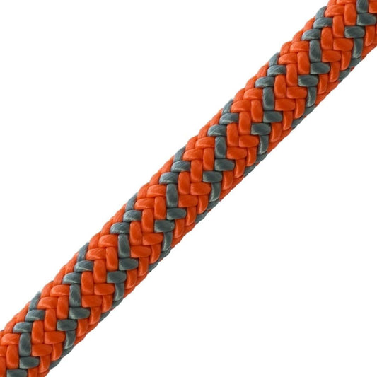 Harkie Trojan Climbing Rope 11.7mm 25m, Orange, 1 spliced eye H2014-OR