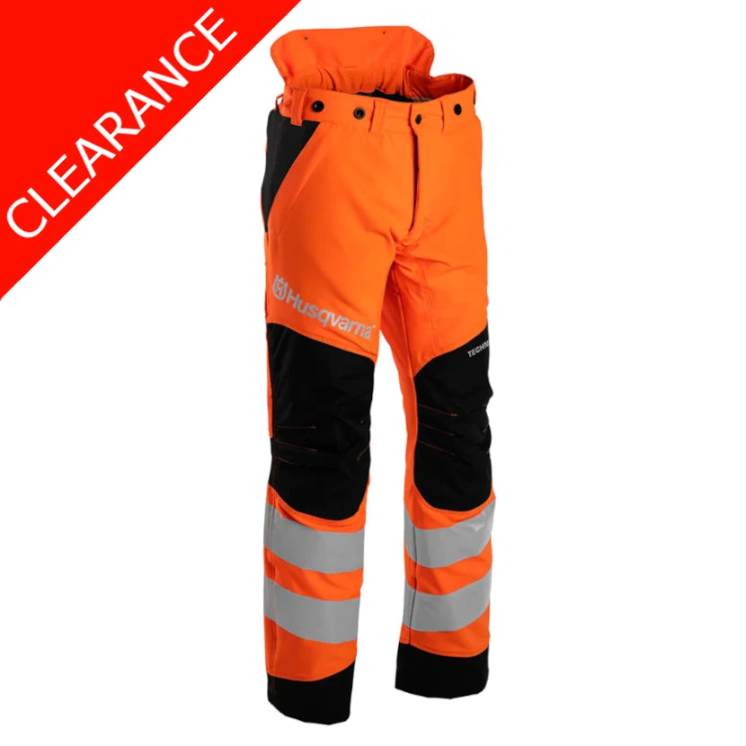 HUSQVARNA Technical Trousers - Hi Vis (CLEARANCE)