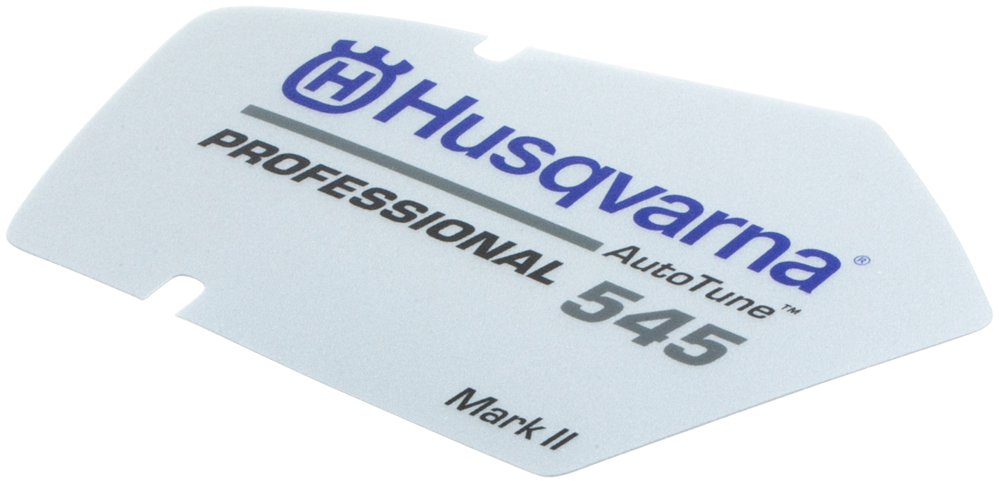 HUSQVARNA LABEL STARTER HOUSING 545 - 590613403 / 590 61 34-03