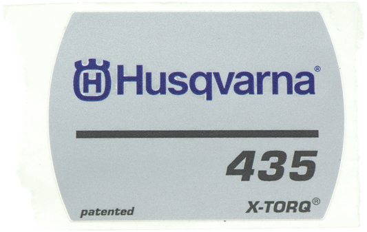 HUSQVARNA LABEL - 504546801 / 504 54 68-01