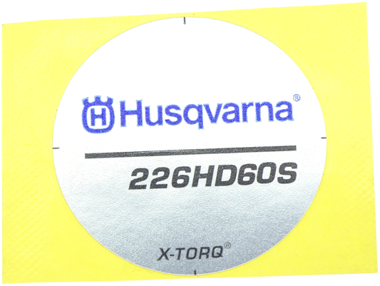 HUSQVARNA LABEL,RECOIL - 528051301 / 528 05 13-01