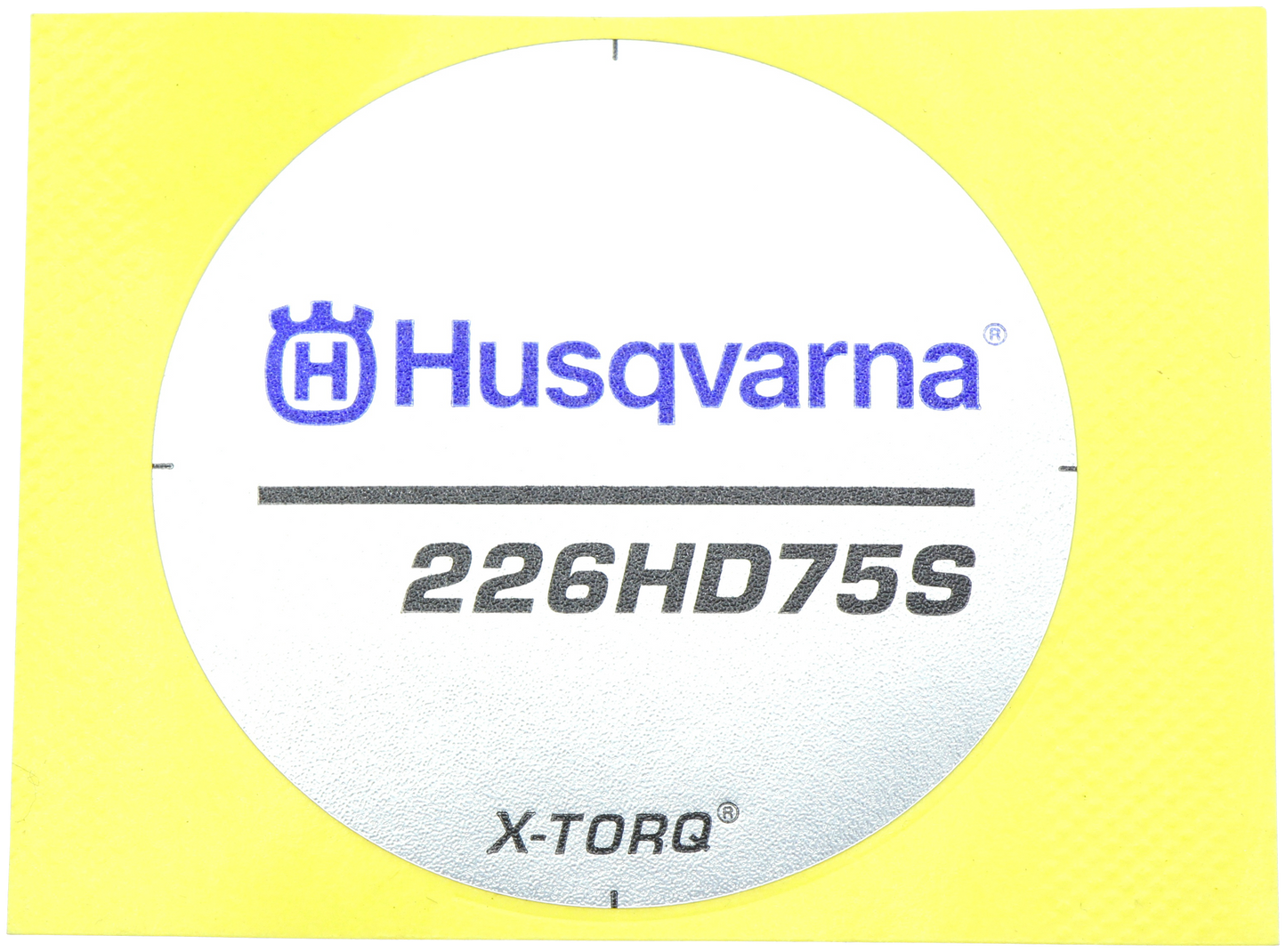 HUSQVARNA LABEL,RECOIL - 528051701 / 528 05 17-01