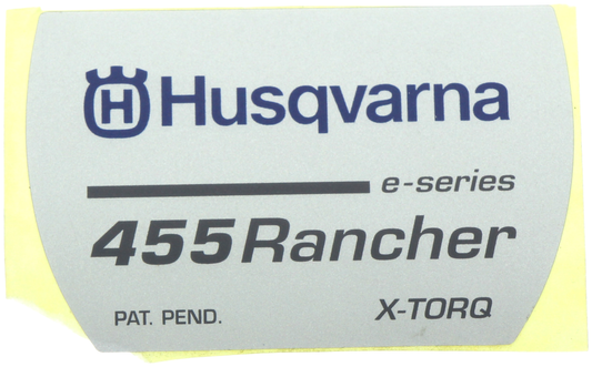 HUSQVARNA DECAL - 537323306 / 537 32 33-06
