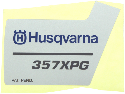 HUSQVARNA DECAL - 537324802 / 537 32 48-02