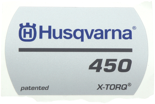 HUSQVARNA LABEL - 544377002 / 544 37 70-02