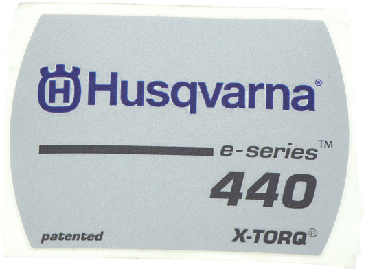 HUSQVARNA LABEL - 544463601 / 544 46 36-01