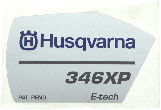 HUSQVARNA LABEL - 544973602 / 544 97 36-02