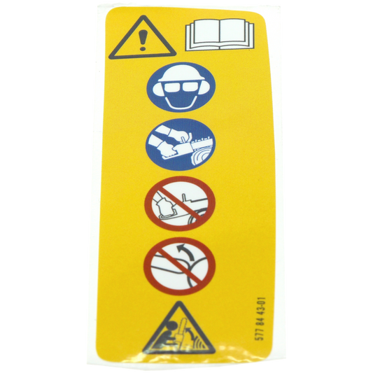 HUSQVARNA DECAL - 577844301 / 577 84 43-01