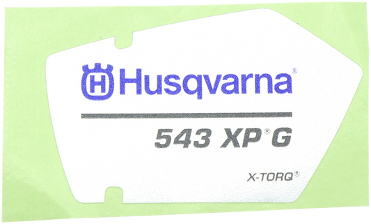 HUSQVARNA DECAL - 579528701 / 579 52 87-01