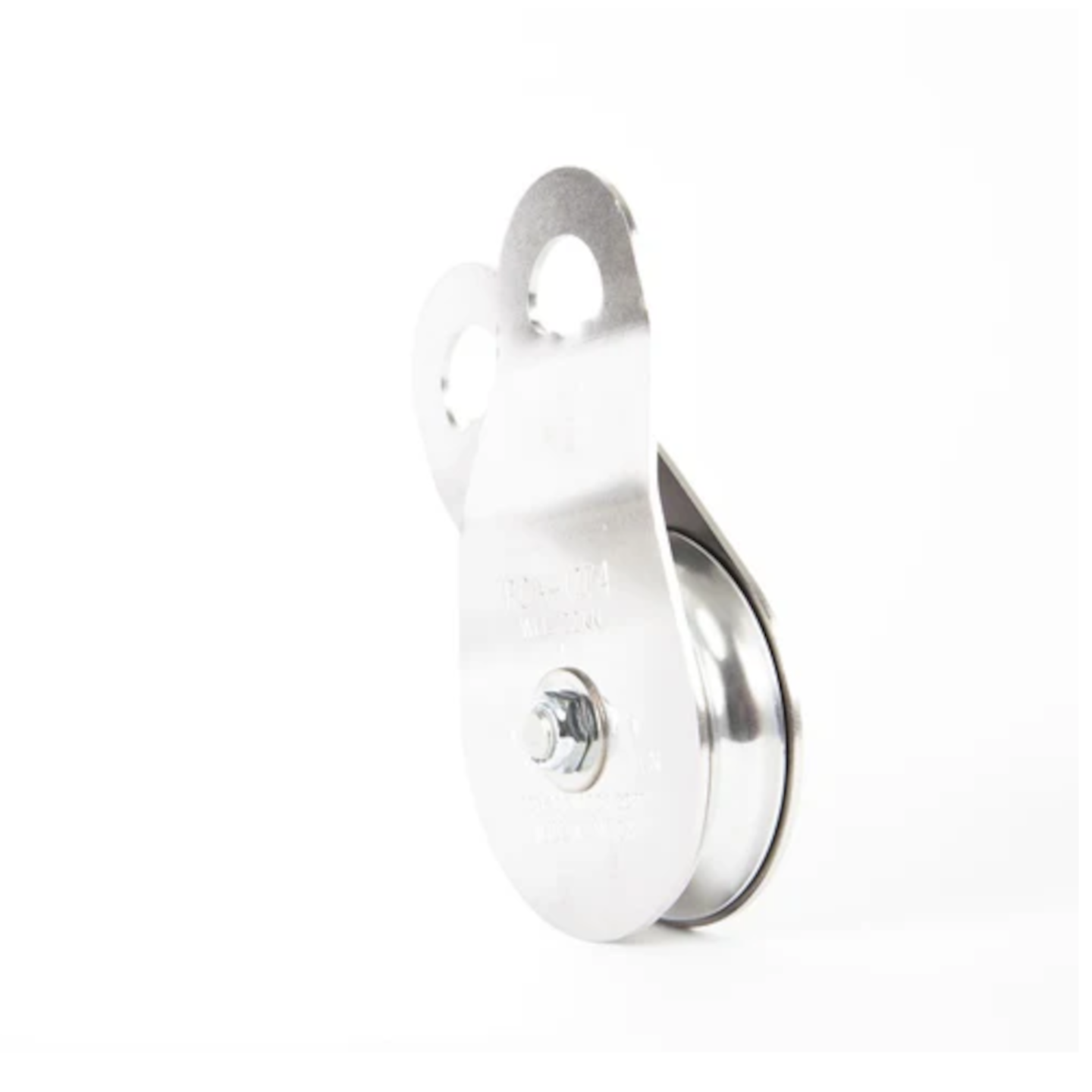 PORTABLE WINCH Snatch Block 100mm (12mm Rope) Stainless Steel Single