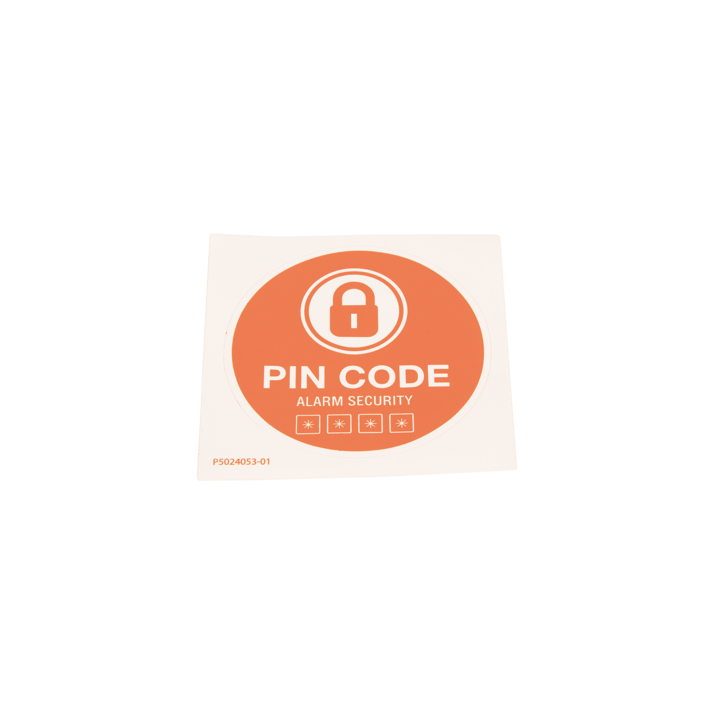 HUSQVARNA LABEL PIN CODE - 502405301 / 502 40 53-01