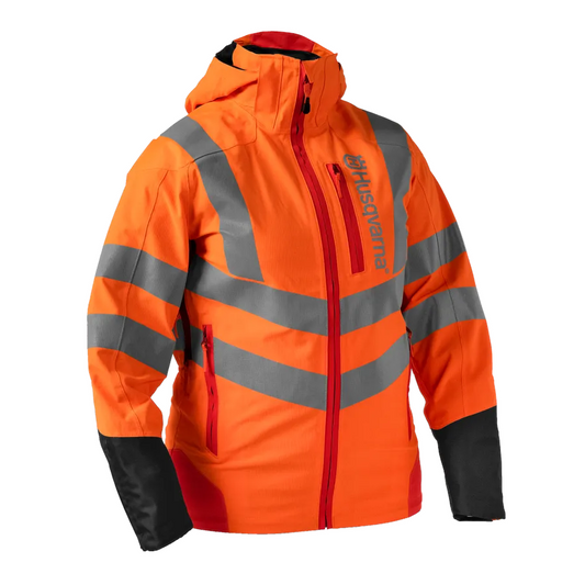 Husqvarna Technical High-Viz Vent Womens Rain Jacket