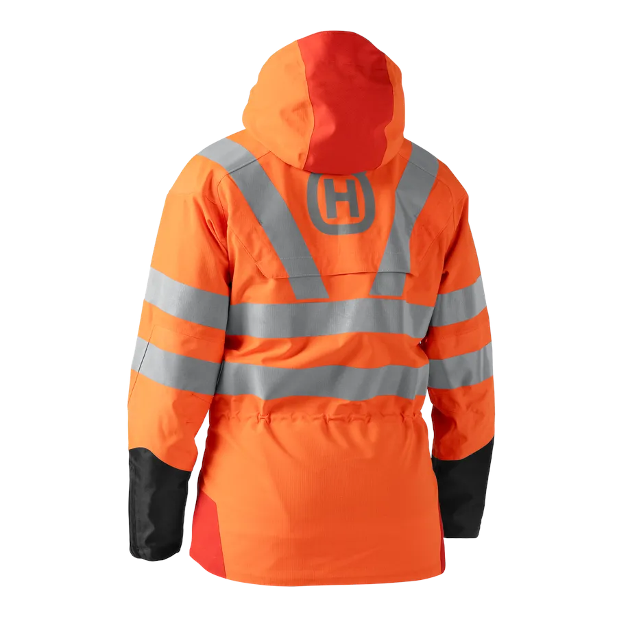 Husqvarna Technical High-Viz Vent Womens Rain Jacket
