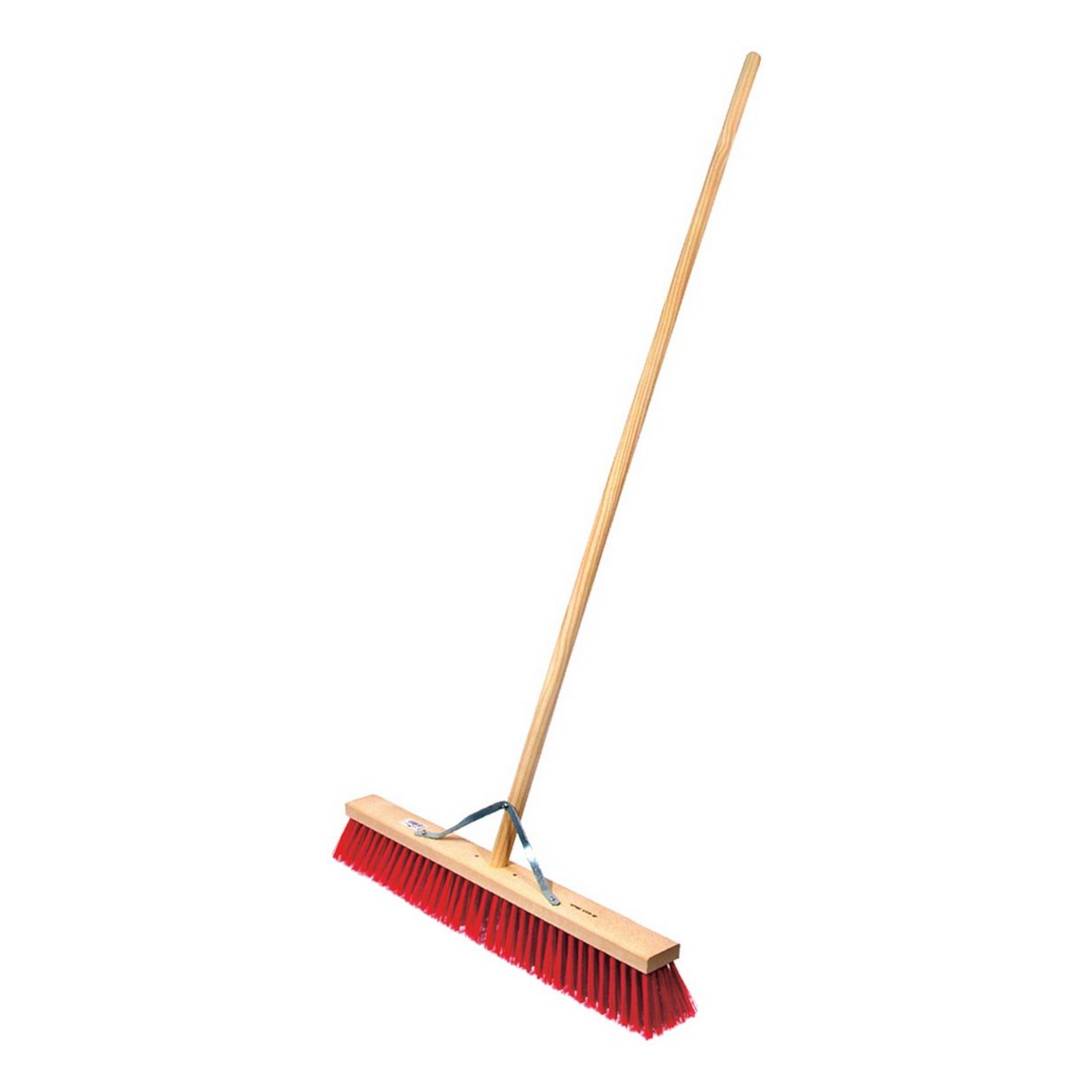 TM 18 Economy Red Broom (H33/3) c/w Handle & Stay