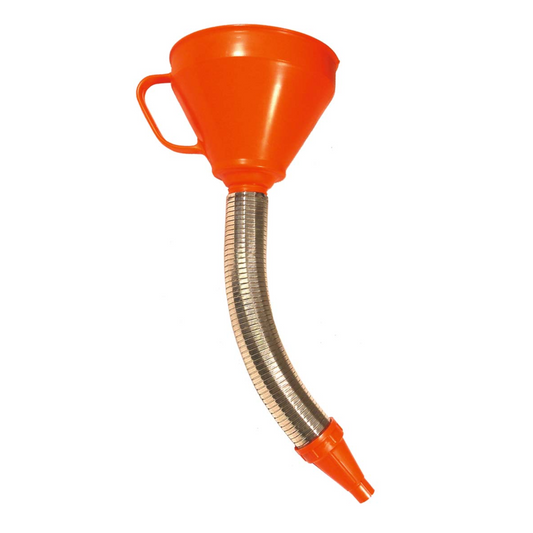 TM Plastic Funnel c/w Steel Flexi Spout