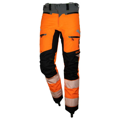 SOLIDUR ULPHRI1C Hi-Vis Ultralight CL 1 Type C Mens Chainsaw Trousers