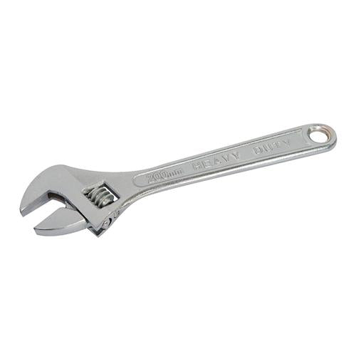 SILVERLINE Adjustable Wrench Length 200mm - Jaw 22mm