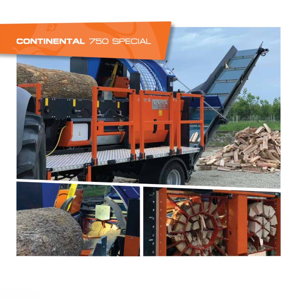 Balfor CONTINENTAL 750 C JOYSTICK ROAD Firewood Processor