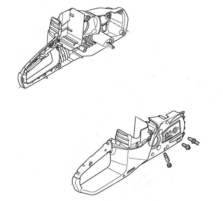STIHL Handle housing 12547901010 / 1254 790 1010