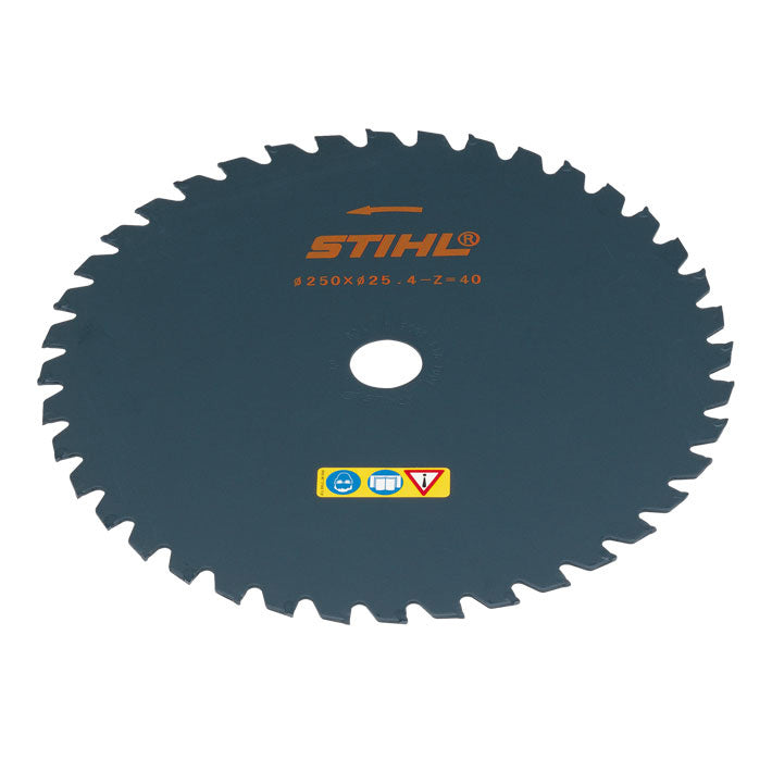 STIHL Grass Cutting Blade 250 mm 40 T (Special 25.4mm Fitment))