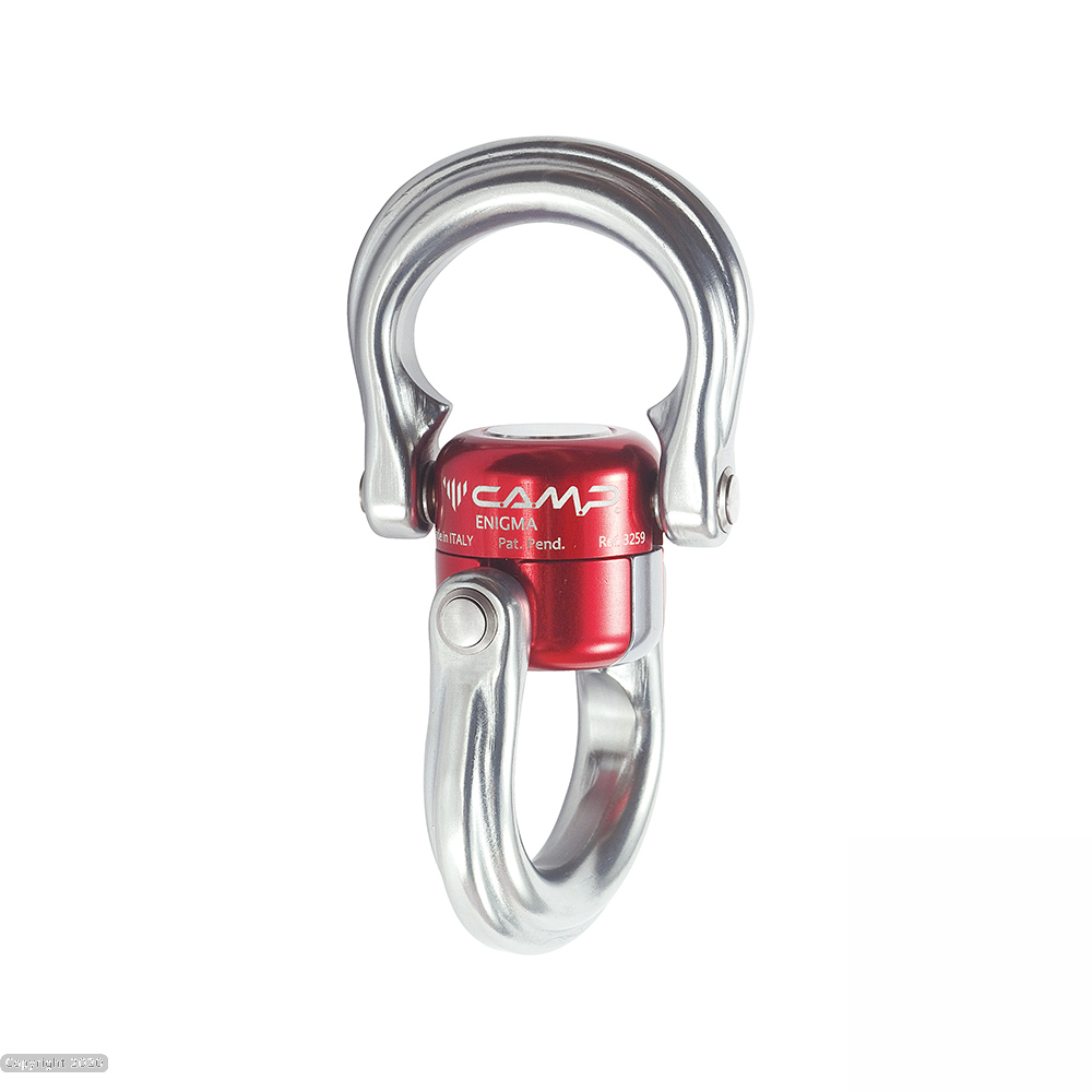 C.A.M.P ENIGMA - Openable Swivel 2 Connection Points - Silver