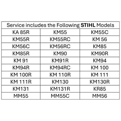 Stihl Kombi Engine Service