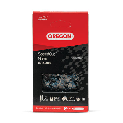 OREGON SpeedCut Nano 80TXL Chainsaw Chain - .325in Low Profile .043in 46 Links