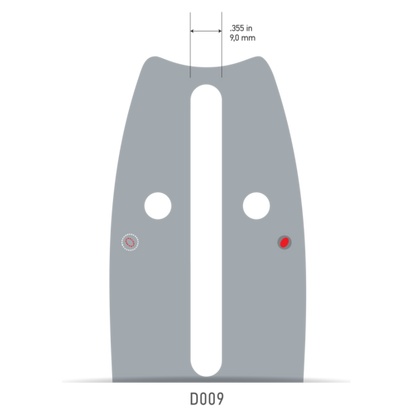 OREGON 13in PowerCut Bar - 3/8in 1.5mm D009