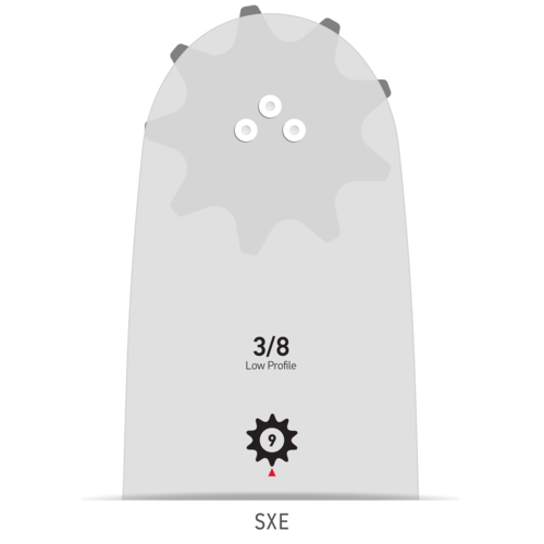 OREGON 16in AdvanceCut Bar - 3/8in Low Profile 1.3mm A318 T318