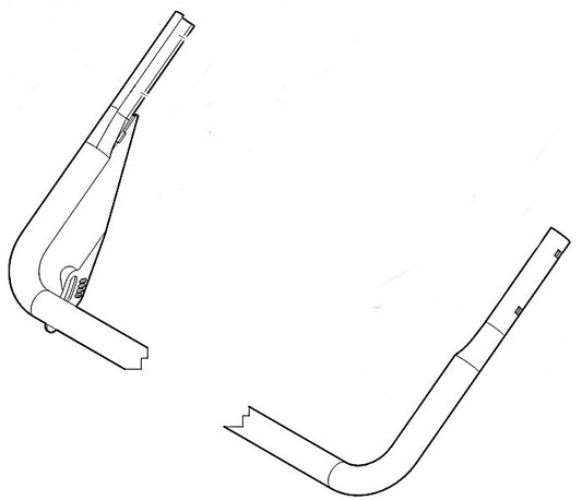 STIHL Handle lower section 63787802805 / 6378 780 2805